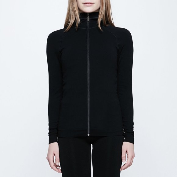 VYAYAMA SEAMLESS MICROMODAL CASHMERE HOODIE - Picture 2 of 5